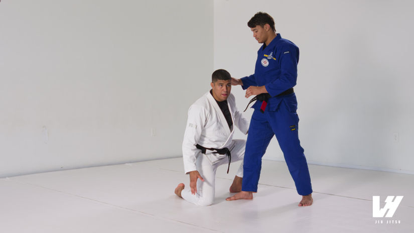 SIT UP GUARD TO SINGLE LEG